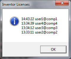 Inventor Network Licenses not Available